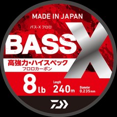 다이와 25 배스-X 플로로 라인(플로로) [한국다이와], 1개