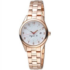 agnes b. 耀眼之星時尚腕錶 VJ22-KR60K BH7016X1