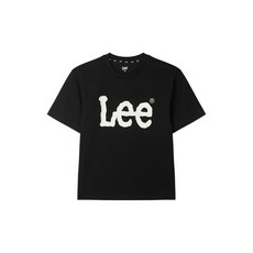 LEE 키즈 에센셜 빅트위치 반팔티셔츠 블랙 LK2602ST01BK