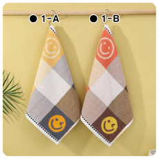 [1+1] 주방 핸드 타월 면100% (주방용 수건 타올) 16종, 1-B, 2개