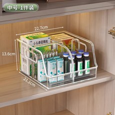 藥品收納盒 分格醫藥箱 大號/中號, 中號, 1個