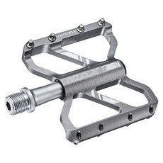 VIVIMAX CNC鋁合金踏板 雙培林輕量化設計 登山車/公路車/小折適用, 灰, 1個