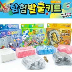 [아이템파크] 3000 탐험발굴키트 6종 화석 도구 df1401, 단품