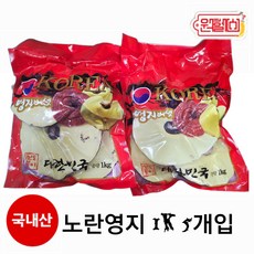 [원헬스] 국내산 영지버섯 _ 1K/ 5개 전후 _ 국산100% 한국 영지버섯, 1개