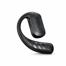 킹콩프로 귀걸이형 블루투스 이어폰 골전도 무선이어폰 오른쪽/ 왼쪽형 사용가능 1개, 블랙