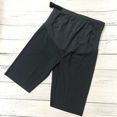 BabyShare 韓版瑜珈腰五分鯊魚孕婦安全褲 孕婦褲 孕婦短褲 孕婦裝 孕腹內搭褲【KRS001K1L】