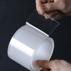 이와주 얇은실리콘테이프 잘떨어지는테이프 자국안남는 방수테이프, 1개, 8cm x 3m