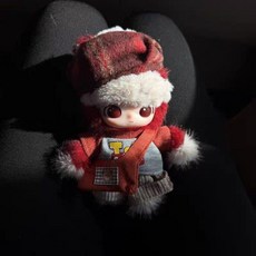 인형옷 드레스 스커트 귀여운인형옷 인형옷세트 아이돌인형 애착인형 꾸미기, 빈티지 체크 백팩 세트