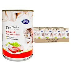 BELICOM 倍力康 大貓罐 24罐 DHA EPA 強化, 鮪魚 + 小魚, 400g