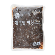 해스민 짜장소스 250g 돼지고기 양파 감자 큼직한 건더기가득 전문점용 즉석냉동식품 짜장면 짜장밥, 8개