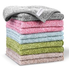 TEAWOO 프리미엄 수건 10팩 흡수력이 뛰어나고 매우 부드러운 페이스 타월 다목적 핑거팁 타월 30.5 x 30.5cm(12 x 12인치) 욕실 타월 (차콜/코랄 핑크, TEAWOO 프리미엄 수건 10팩, 흡수력이 뛰어나고