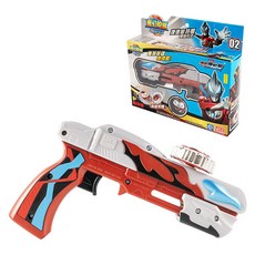 台灣熱賣 LDCX/靈動創想魔幻之奧特英雄鐵環鐵圈旋轉親子對戰禮物套裝, （包裝破損）捷德奧特曼, 1個