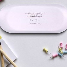 고매한 도장 펜트레이 데스크정리