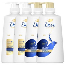 대용량 도브 샴푸 컨디셔너 린스 인텐스 리페어 2개 +, 1L, 1개, 1개입