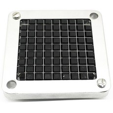 스테인레스 스틸 프렌치 프라이 감자 칩 커터 프렌치 프라이 커터 칩 커터 부품 감자 절단기 감자 9mm, 9mm, 은