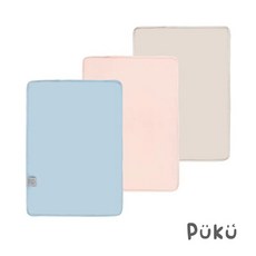 花媽婦嬰用品店 PUKU藍色企鵝 甩甩零滲透防水尿布墊60X80cm 40X60cm (三色) - 輕巧便攜，防水透氣，呵護寶寶肌膚, 1個, 靜藍 40×60