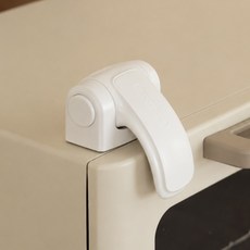 아가드 오븐 전자레인지 잠금장치 서랍 안전잠금장치 문열림방지, 화이트, 1개
