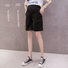 BABYSHARE 休閒托腹孕婦短褲 時尚孕婦裝 OCS016B3L