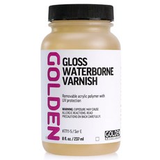 GOLDEN 高登 水性凡尼斯 (光澤) UV保護, 1個
