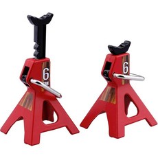 2팩 RC 카스케일 잭 110 크롤러 트럭 TRX-4 Trx4 축 SCX10 레이스 젤란데 타미야 CC01 RC4WD D90용 금속 6톤 수리 도구 장착