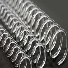 밀셀코 제본용 3대1 투명 PET 코일링 24mm 3대1PET코일링