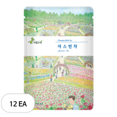 아름드레 프리미엄 삼각티백 쟈스민, 1.1g, 25개입, 12개
