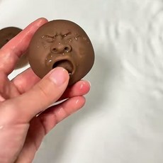 哈欠整蠱解壓搞怪水槍焦慮男減壓手指髮洩夏日戲水水槍 茶寵水槍 哈欠整蠱茶寵 整蠱茶寵水槍 抽象茶寵水槍 IWKH, 1個, 瓦斯包裝袋（無瓦斯）