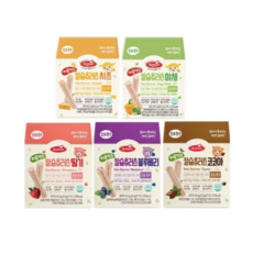 베베스트 처음먹는 칼슘 츄러스 5종, 2세트, 야채 치즈 블루베리 딸기 코코아