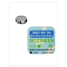 (세이자켄) 시계배터리 SR621SW, 1개
