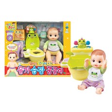 콩순이 영실업 응가습관 콩콩이 아기인형, 혼합색상, 1개