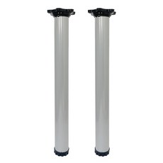 리폼플러스 식탁다리 700mm 테이블다리 책상다리, 그레이, 2개