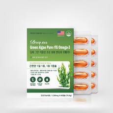 딥씨 알티지 오메가3 1 383mg x 60캡슐, 1박스, 60정