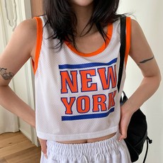 댄마샵 뉴 매쉬 크롭 나시티 방송댄스복 줌바댄스복 에어로빅복