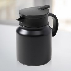 혜문전방 이중진공 보온주전자 900ml 무광블랙