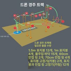 비행 드론경기장 비행기 대회 그물 부스 트랙 교육 대결, 드론 국가 경기 트랙 장애물없음, 1개