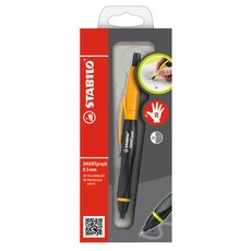 STABILO 德國 思筆樂 SMARTgraph 自動鉛筆 0.5mm 橘/黑桿 2B, ST1842/4-12B, 1個裝