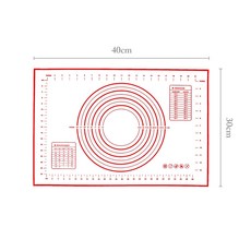 CARTER HOUSE 食品級矽膠烘焙揉麵墊 耐高低溫 易清潔, 1個
