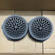 호환 자동차 리어 문짝 미드 레인지 베이스 스피커 혼 아우디 A4 B8 2008 A5 RS5 용 8T0035415, 01 Rear Door - 2PCS, 1개