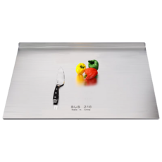 착붙 싱크대 스테인레스 도마 316 항균스틸 양면사용, 40x50 두께 2.0mm 양면사용 × 1, 1개