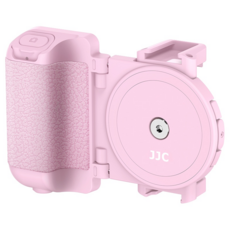 JJC 手機攝影手柄 藍芽控制 MagSafe 通用款 VLOG 手機攝影 直播 可拆遙控器, JJC MSG-U1 PINK, 粉色, 1捲