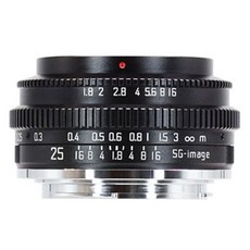 SG-image 深光鏡頭 MF 25mm F1.8 廣角定焦鏡頭 卡口 E Z X M4/3 RF L, L卡口