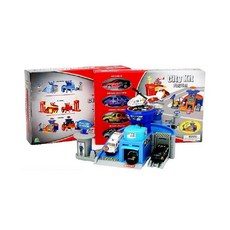 자동차 주차 주차장놀이4p세트)주차플레이세트 미니카4p세트, C(레이싱), C(레이싱)