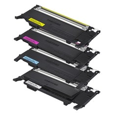 퀵토너 삼성 CLT-P510C 4색 세트 K510S C510S M510S Y510S 컬러 호환 SL-C563W C513W C510 C563FW C513 C510W, 4개입