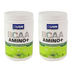 Usn BCAA風味蛋白質保健粉 青蘋果味, 2個, 330克