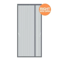 두꺼운 측면 개방형 버블 필름 파티션 도어 커튼 겨울용 파티션 냉온 차단 비천공 자석 흡착 커튼