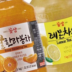 한라봉 레몬 블렌딩 과일청 상큼 홈카페 음용 차류 1kg+1kg, 1세트, 1kg