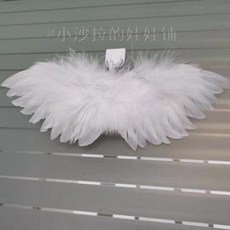 인형날개 액세서리 꾸미기 굿즈 피규어장식 천사 인형옷, 세부 정보 보기, 흰색 20cm