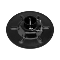 [ 1081153 ] 부착 핀이 있는 직경 22.9cm(9인치) 후면 잭 풋 패드 - 5.1cm(2인치) 내부 원형 튜브와 호환 LC 홀 효과 그라운드 컨트롤 3.0 교체 #, 1 set