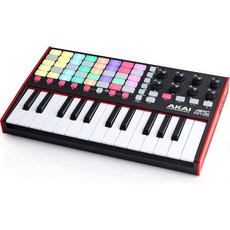 컴퓨터 레코딩 MIDI 미디 컨트롤러 Akai Professional APC Key 25 MK2-25 키 USB 키보드 에이블턴 라이브 라이트 40개의 RGB 패드 8개의 회전
