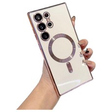 磁吸無線充電手機殼，簡約設計，多色可選，邊框加高保護螢幕鏡頭